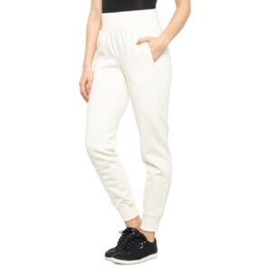 Champion Ivory Reverse-Weave Cotton Blend Joggers women's XL